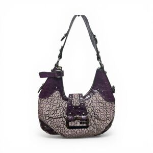 Guess Y2K vintage monogram hobo bag